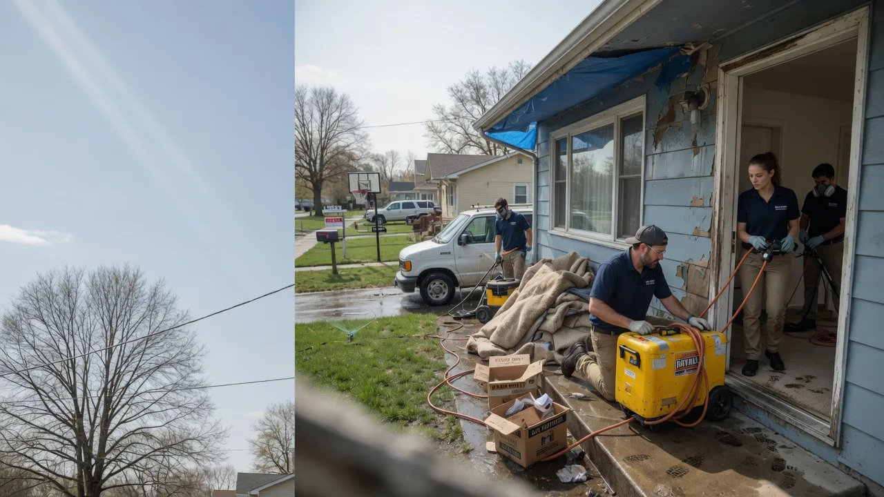 Basement Flood Cleanup in Weatherby, MO near me